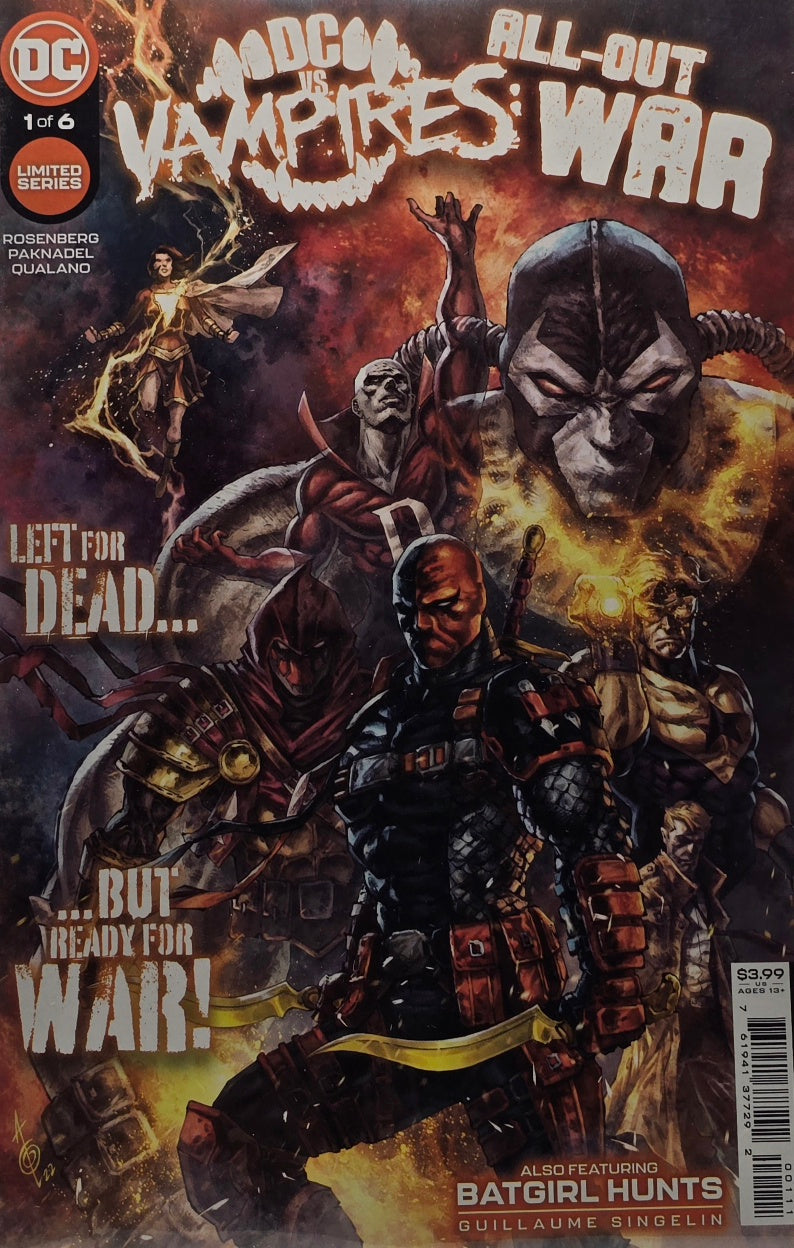 DC vs. Vampires: All-Out War #1 (of 6) — Rosenberg / Paknadel / Qualano