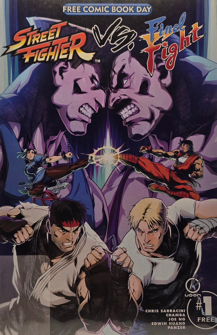 Street Fighter vs. Final Fight #1 — Free Comic Book Day (UDON Entertainment)