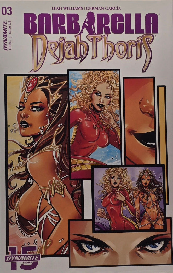 Barbarella / Dejah Thoris #3 — Leah Williams / Germán García (Dynamite)