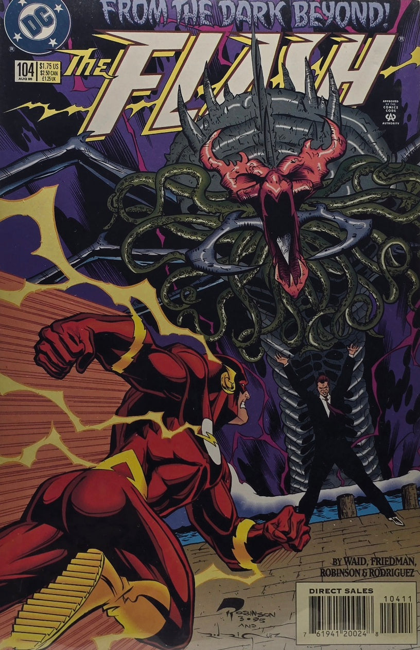 The Flash #104 — From the Dark Beyond! (August 1995)