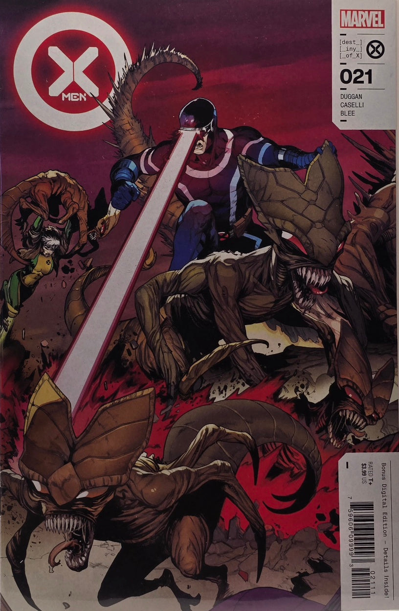 X-Men #21 (Destiny of X — Duggan / Caselli / Blee)