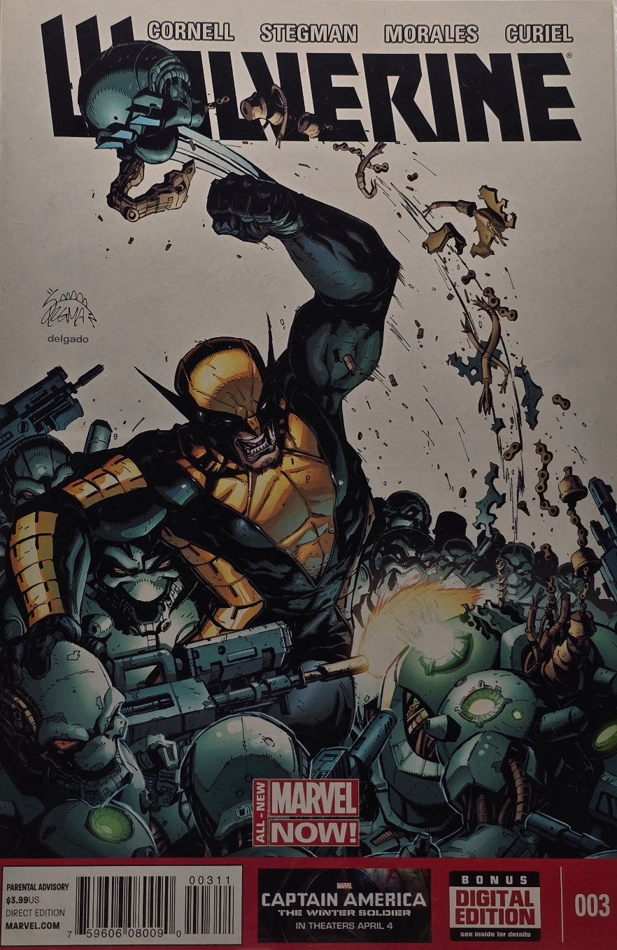 Wolverine #3 — Cornell / Stegman (Marvel NOW! 2014)
