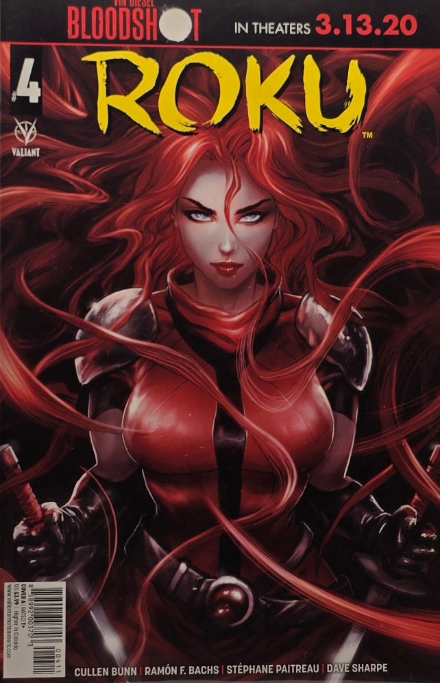 Roku #4 (Valiant Comics) – Bloodshot Movie Promo Cover