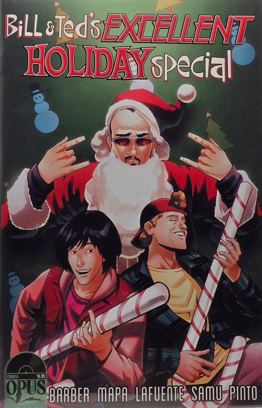 Bill & Ted's Excellent Holiday Special — Cover A (Opus Comics)
