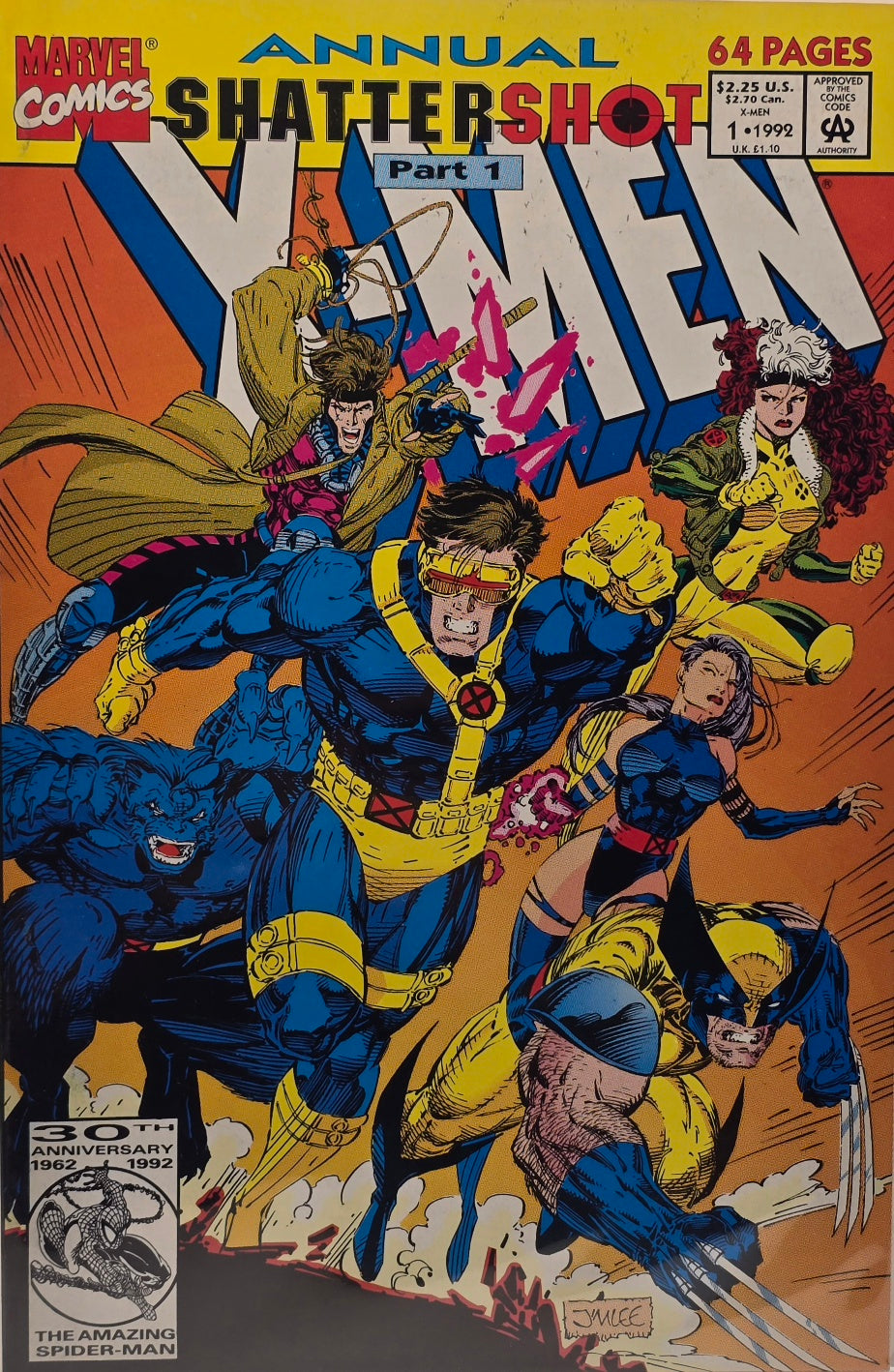 X-Men Annual #1 — Shattershot Part 1 (1992)