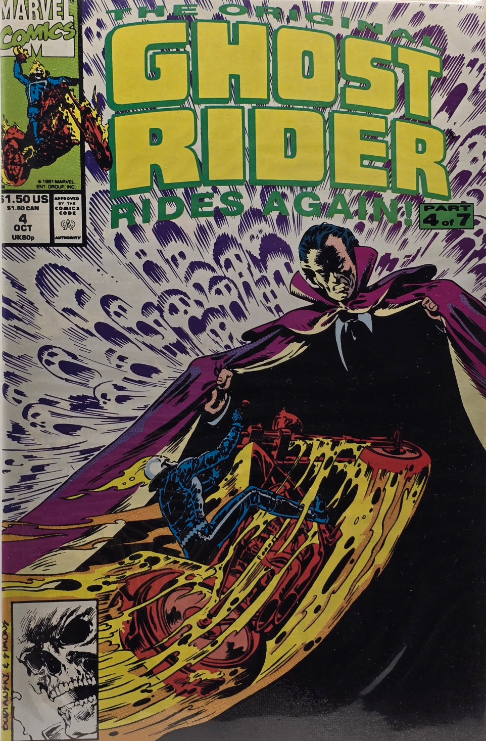 The Original Ghost Rider Rides Again #4 (October 1991)