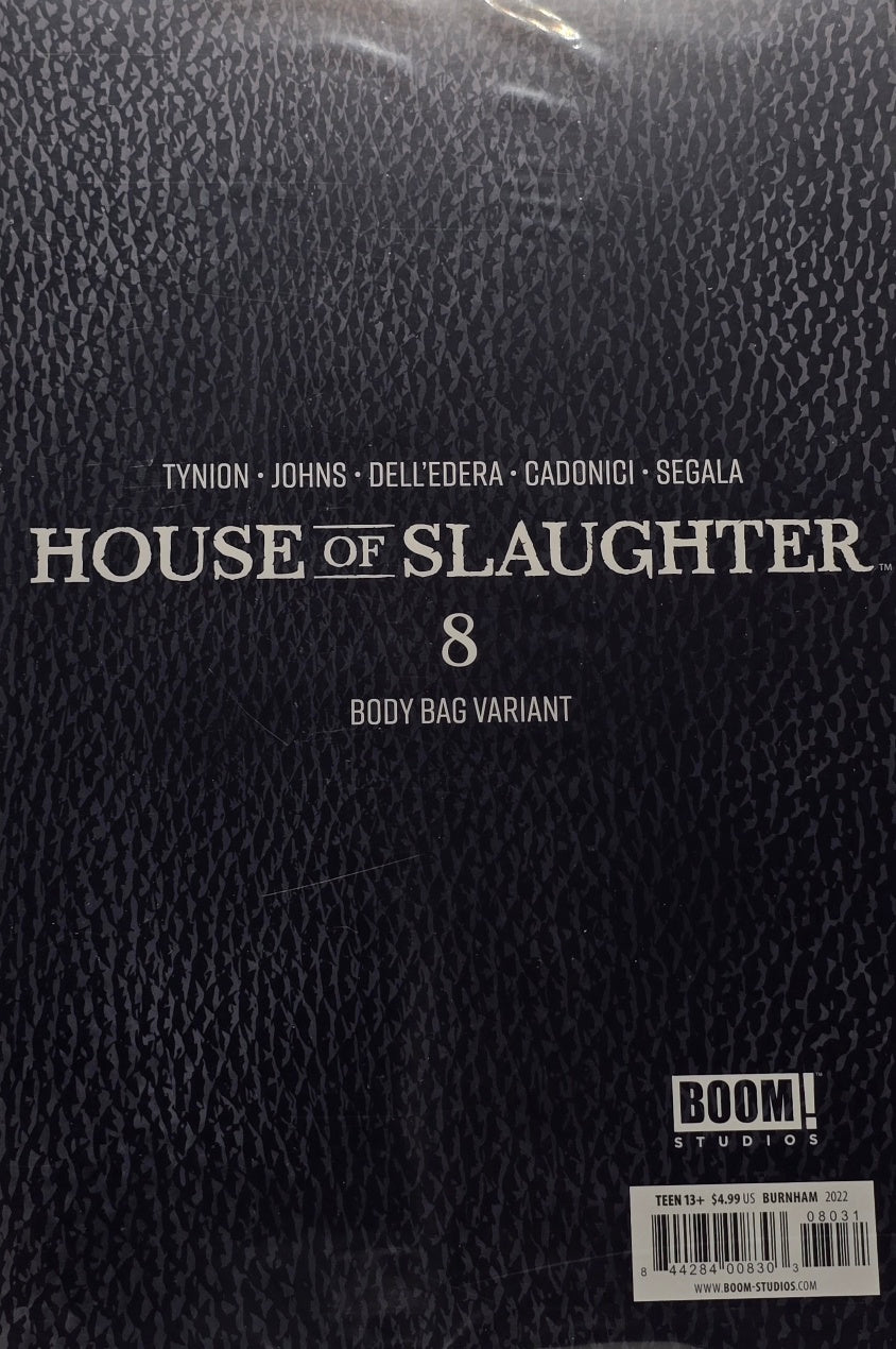 House of Slaughter #8 — Body Bag Variant