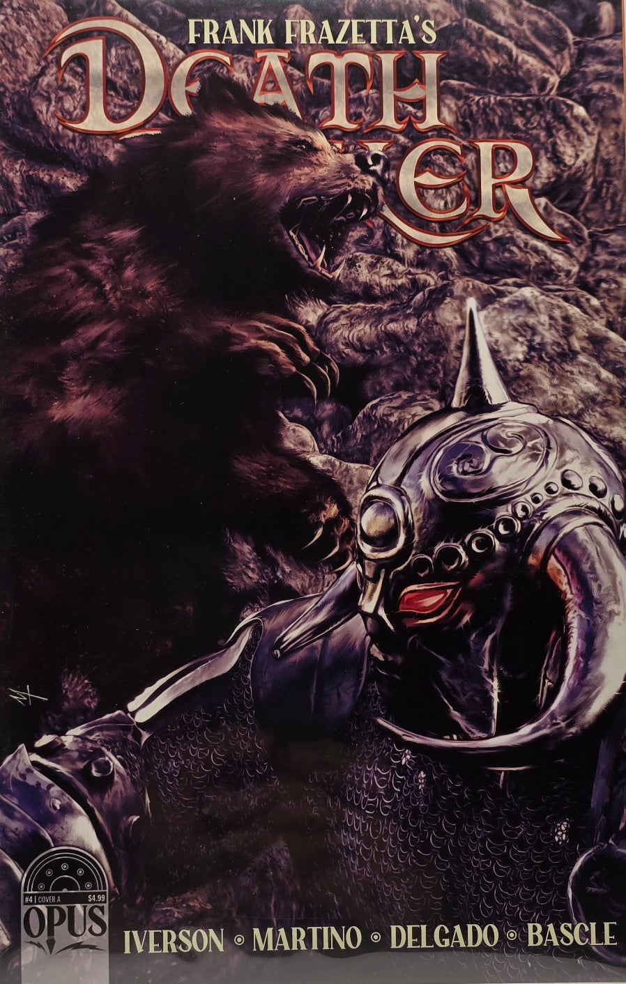 Frank Frazetta's Death Dealer #4 — Cover A (Opus Comics)