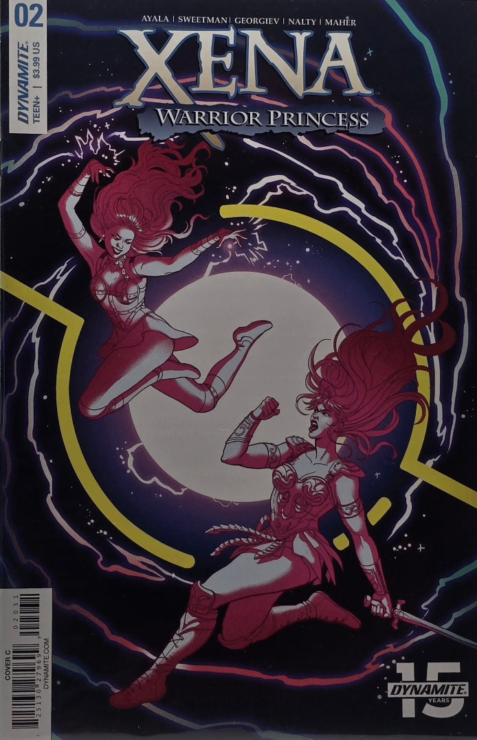 Xena: Warrior Princess #2 — Cover C (Ayala / Sweetman / Georgiev / Nalty / Maher — Dynamite)