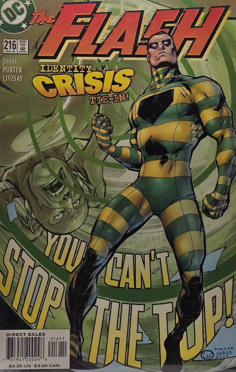 The Flash #216 — Identity Crisis Tie-In (January 2005)