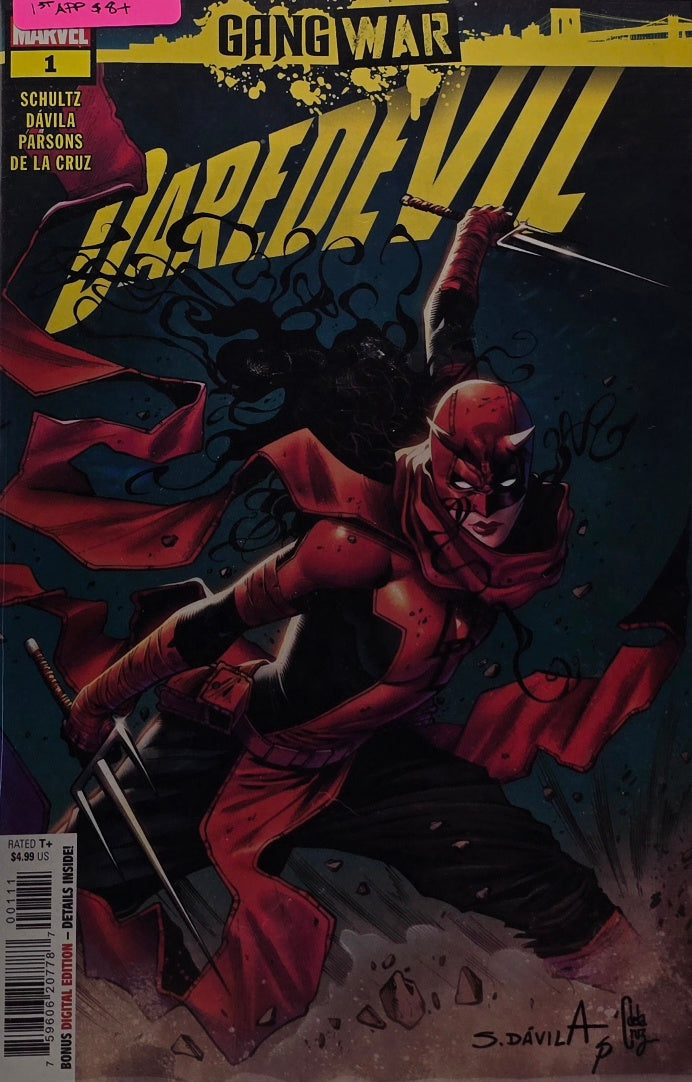 Daredevil: Gang War #1 — 1st Appearance (Schultz / Dávila)