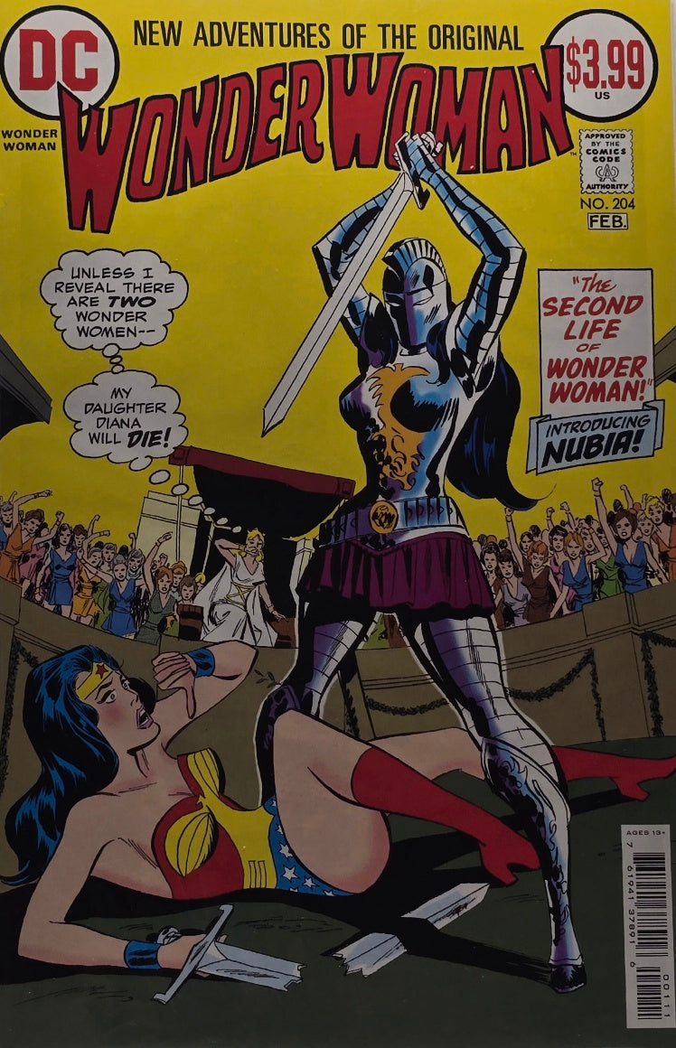Wonder Woman #204 (Facsimile Edition) — 1st Appearance of Nubia