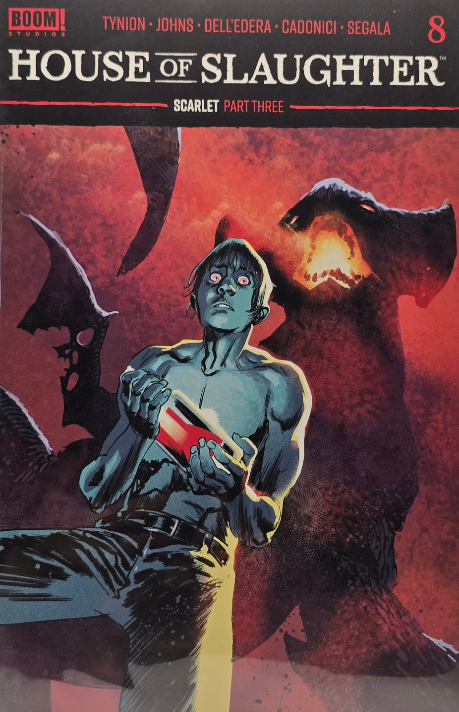 House of Slaughter #8 — Cover B (Scarlet Part Three)