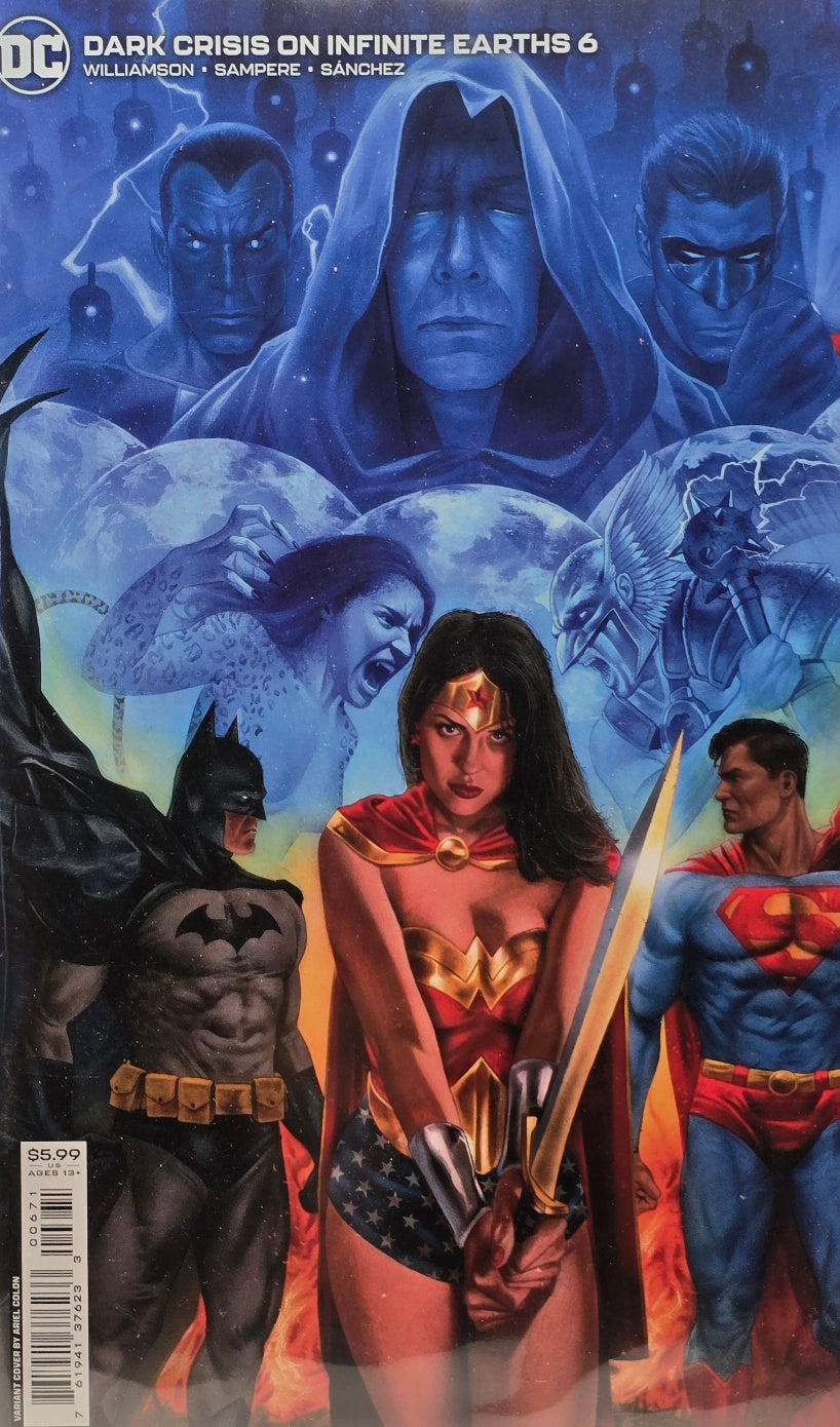 Dark Crisis on Infinite Earths #6 (Ariel Colón Variant Cover)