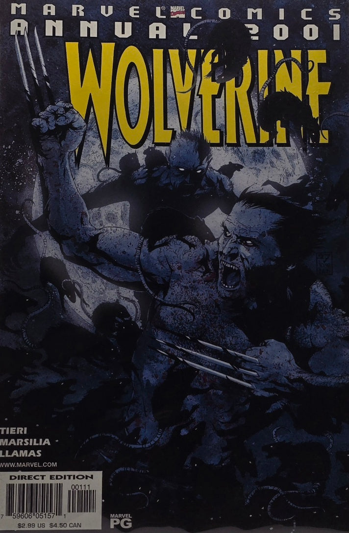 Wolverine Annual 2001 (Tieri / Marsilia / Llamas)