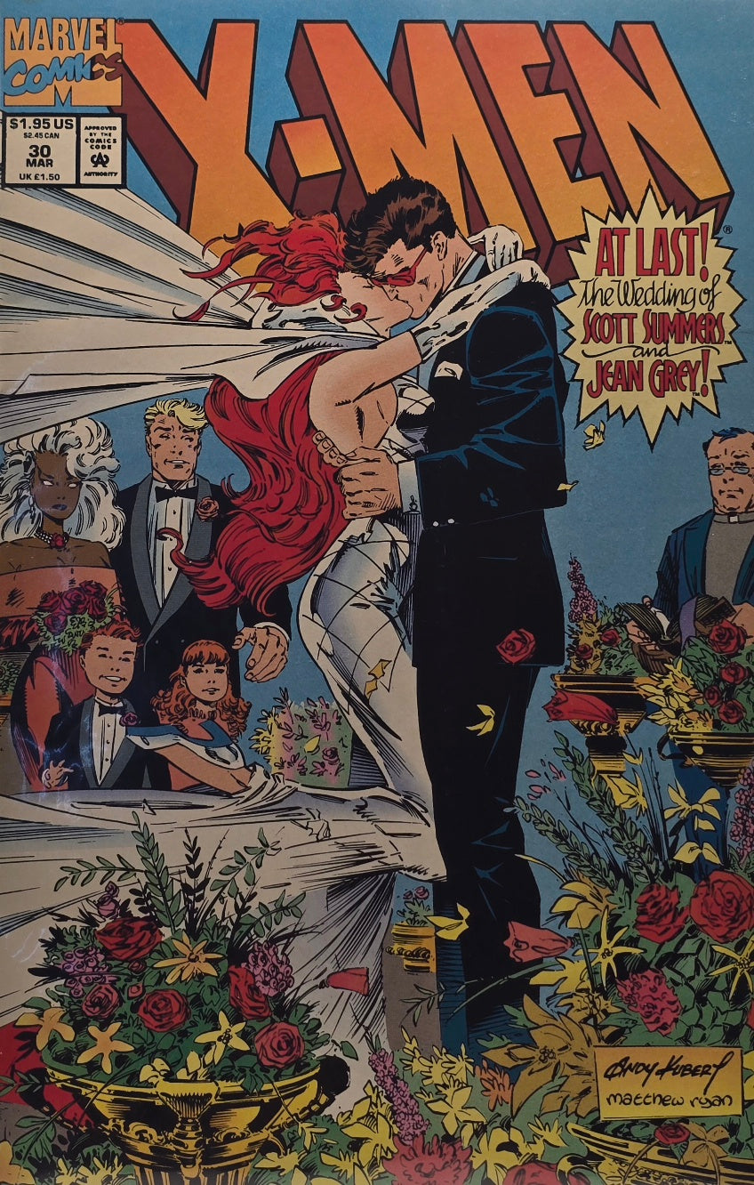 X-Men #30 — The Wedding of Scott Summers & Jean Grey (Marvel Comics, March 1994)