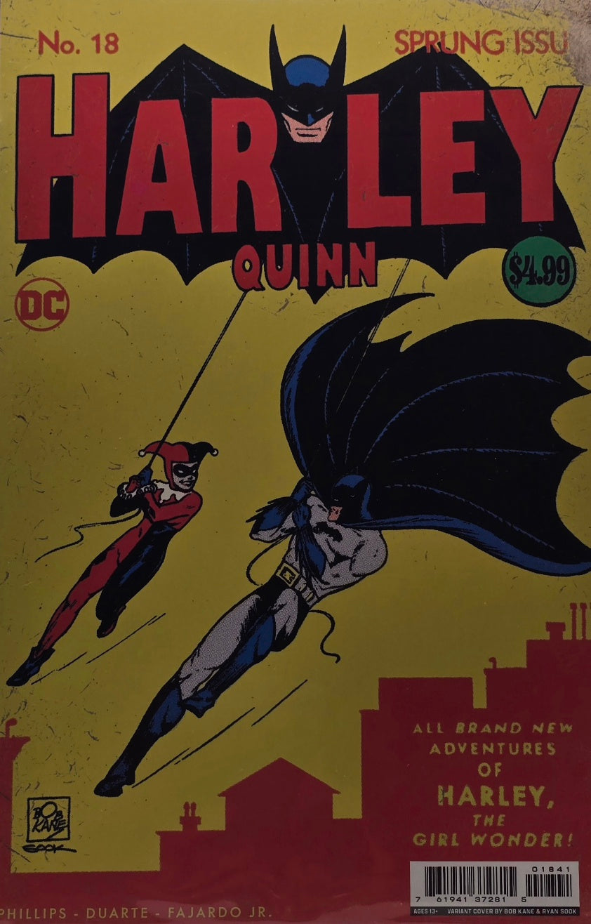 Harley Quinn #18 — Sprung Issue (Bob Kane & Ryan Sook Variant)