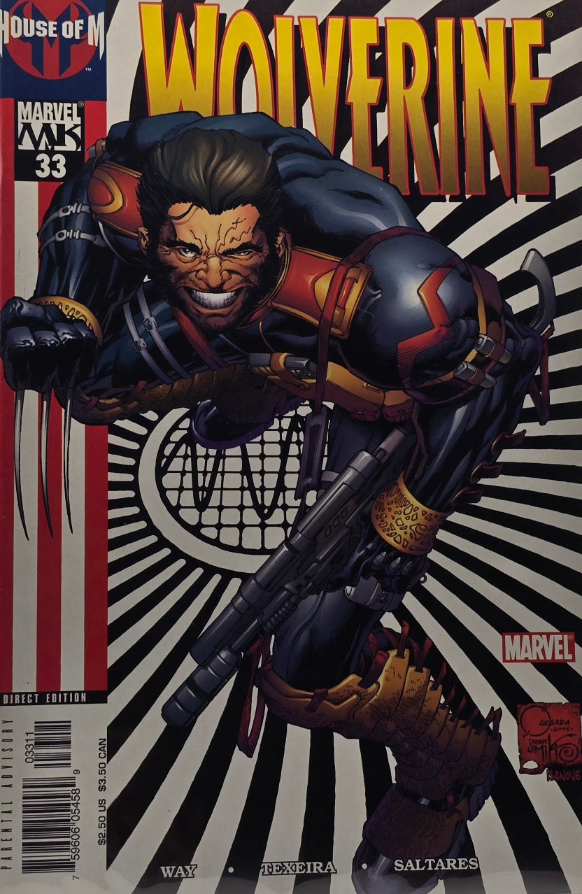Wolverine #33 — House of M Tie-In (Way / Texeira / Saltares)