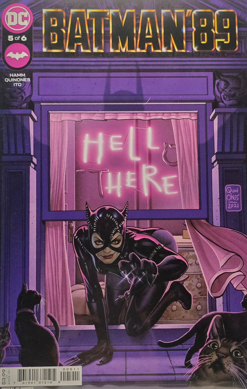 Batman '89 #5 — Catwoman Cover (Hamm / Quinones / Ito)