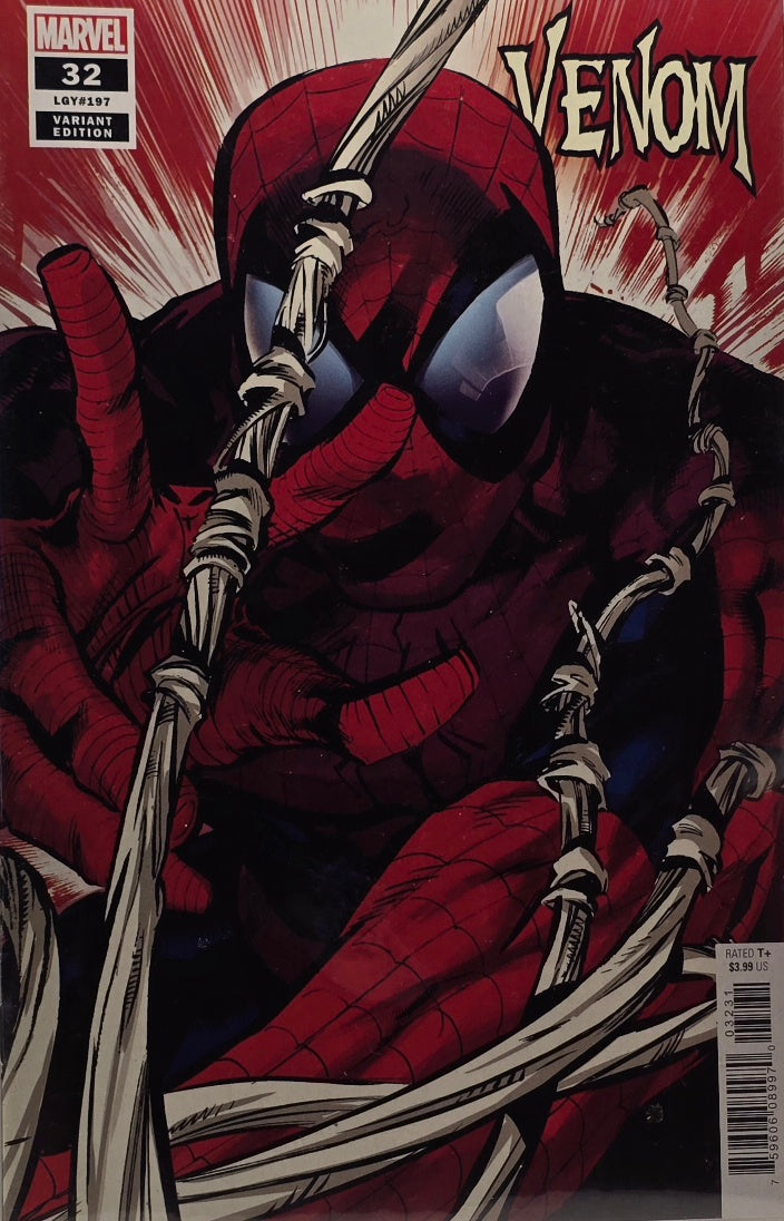 Venom #32 — Variant Edition (Legacy #197 — Spider-Man Symbiote Cover — Cates Run)