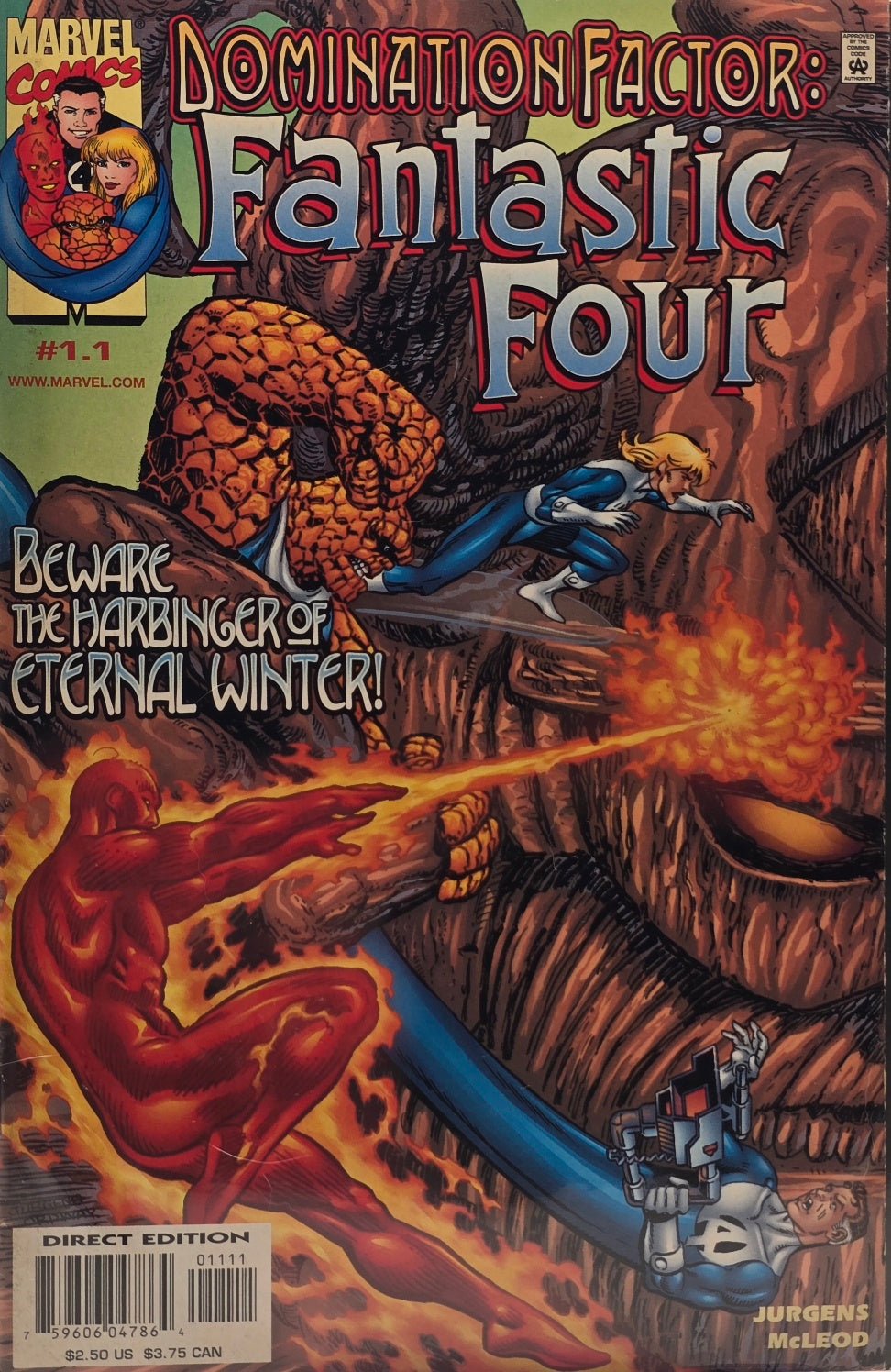 Domination Factor: Fantastic Four #1.1 (1999)