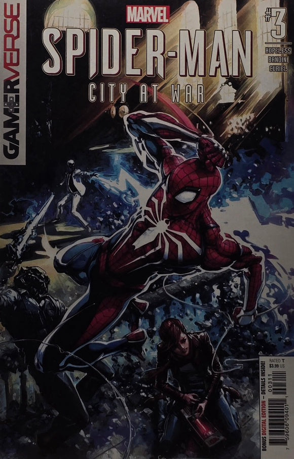 Marvel's Spider-Man: City at War #3 — Gamerverse (Hopeless / Bandini / Curiel — Marvel)