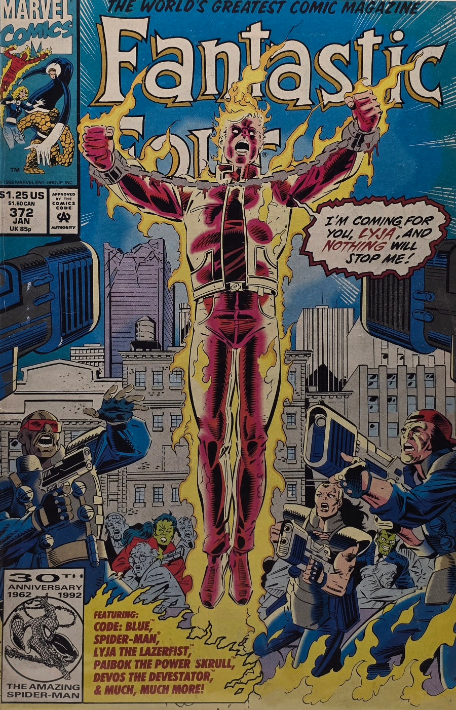 Fantastic Four #372 (Jan 1993) Marvel Comics
