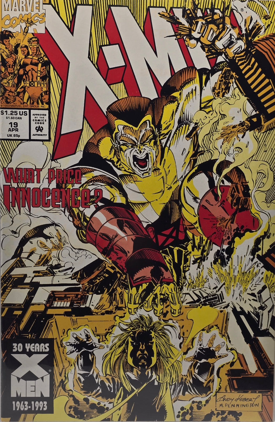 X-Men #19 — What Price Innocence? (April 1993)
