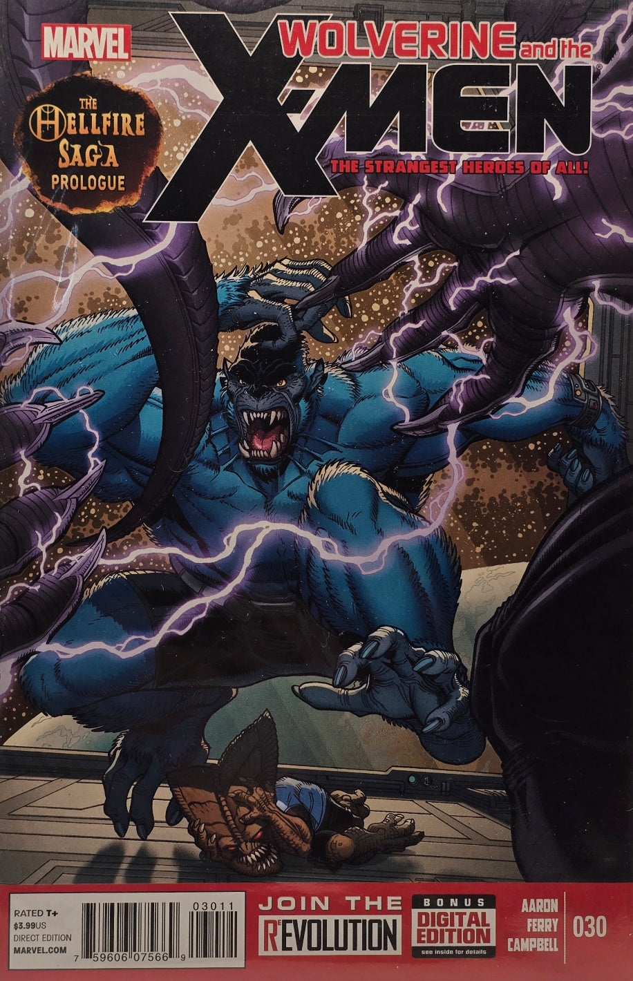 Wolverine and the X-Men #30 — "The Hellfire Saga" Prologue