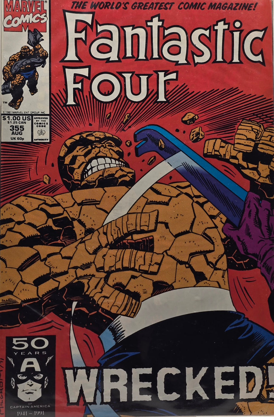 Fantastic Four #355 (Aug 1991) Marvel Comics