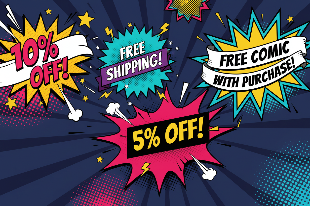 Comic Burst Offers Collage