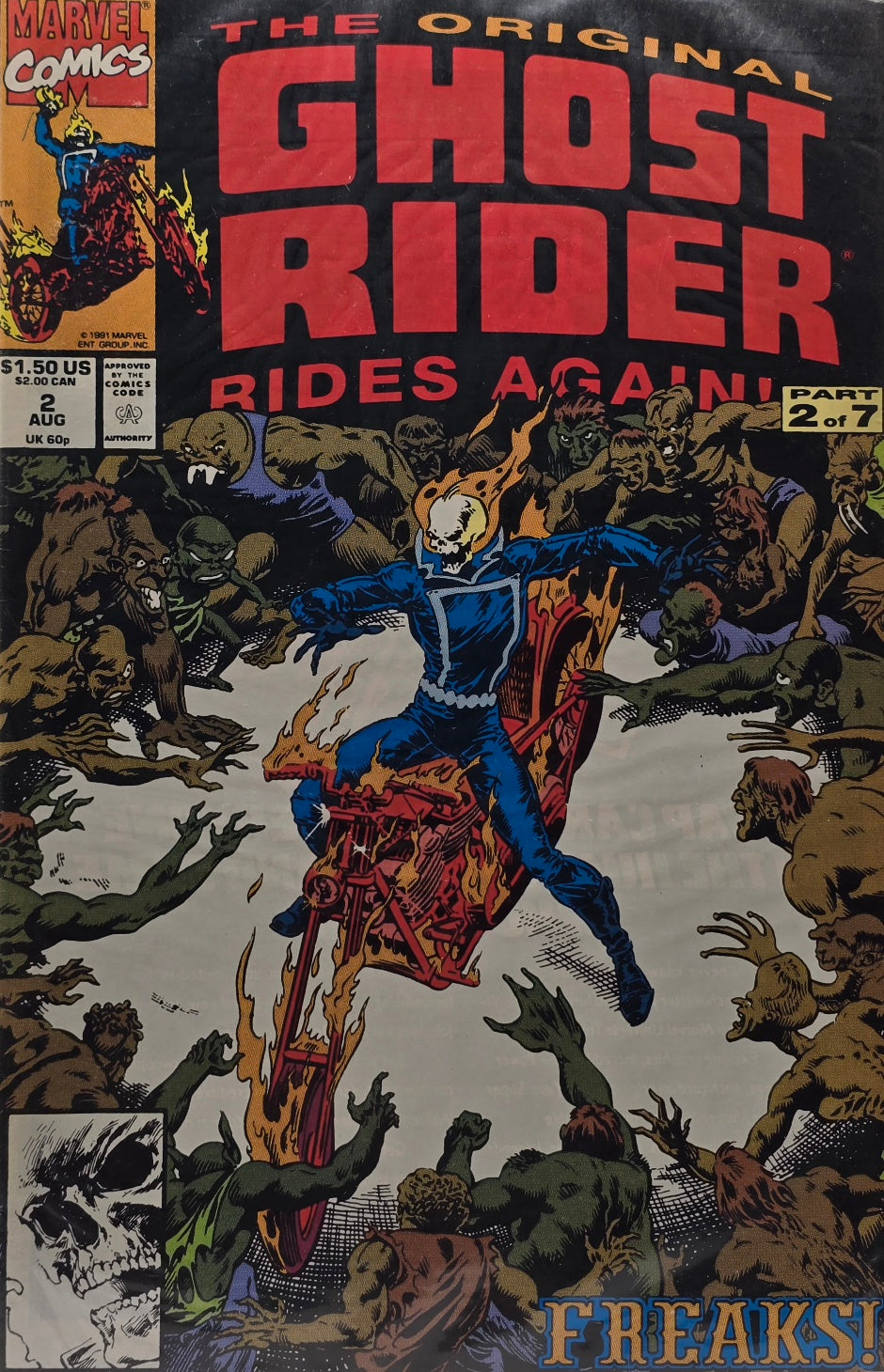 The Original Ghost Rider Rides Again #2 (August 1991)