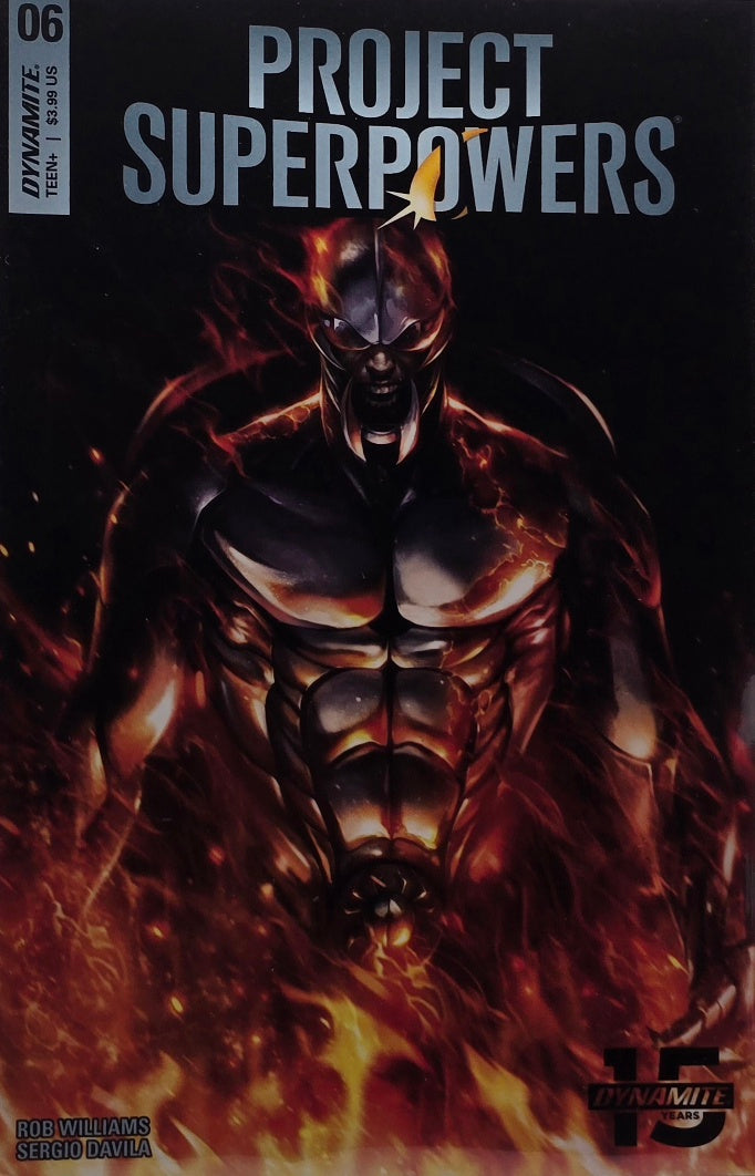 Project Superpowers #6 — Main Cover (Rob Williams / Sergio Davila — Dynamite)