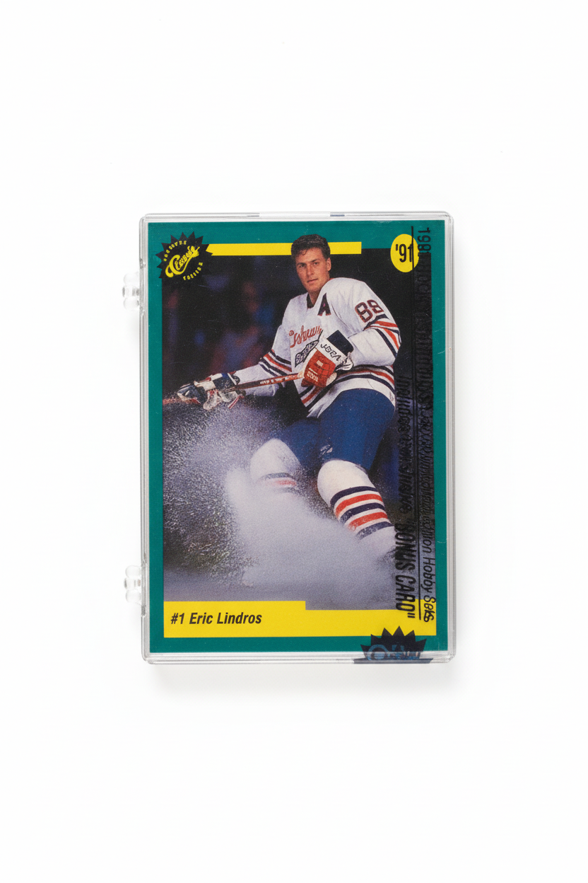 Eric Lindros Card - Portrait Straight