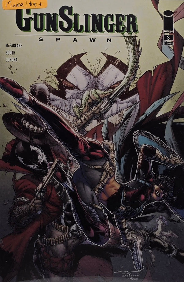Gunslinger Spawn #3 — 1st Cover Variant (McFarlane / Booth / Corona — Image Comics)