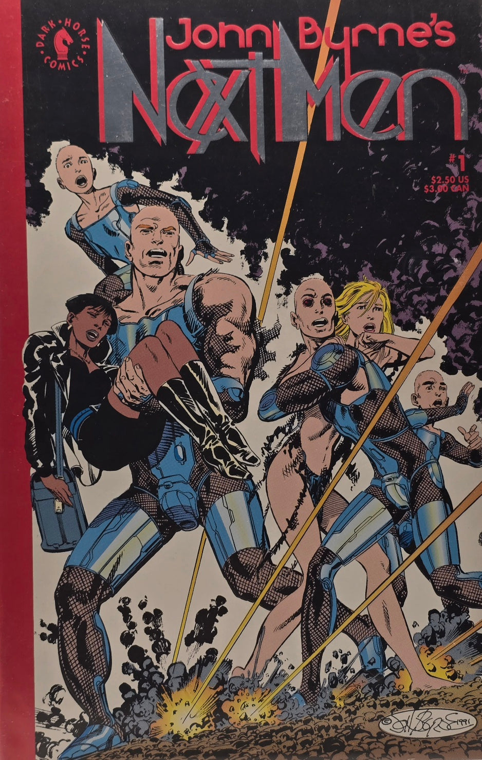 John Byrne's Next Men #1 (1992) Dark Horse Comics