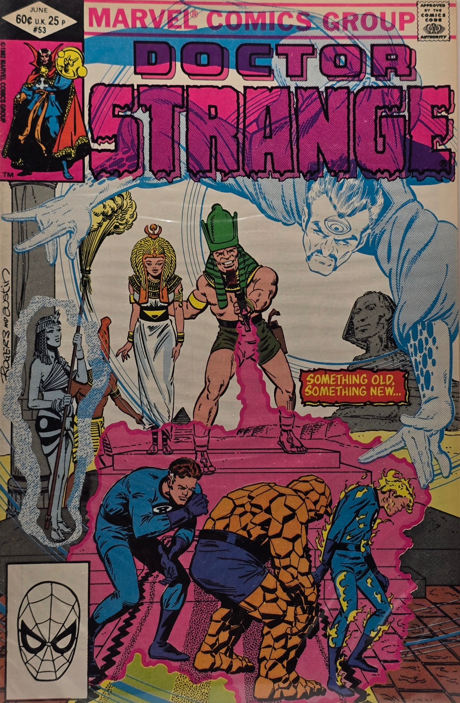 Doctor Strange #53 (June 1982) — Featuring the Fantastic Four