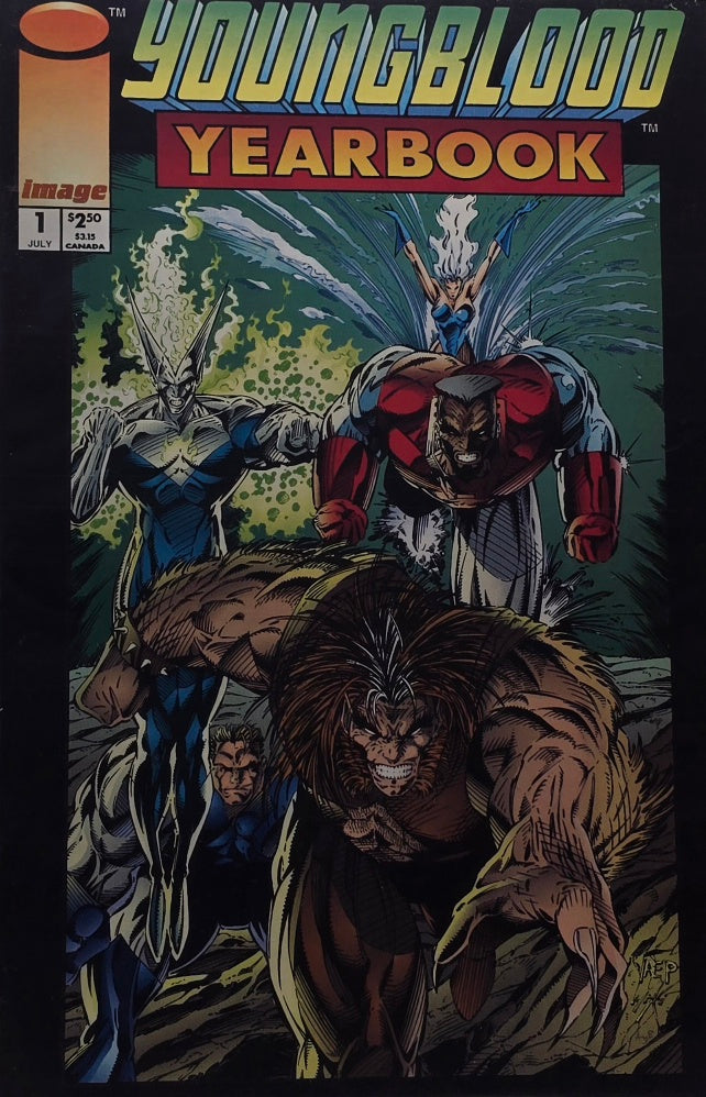 Youngblood Yearbook #1 — Yaep (Image Comics, July 1993)
