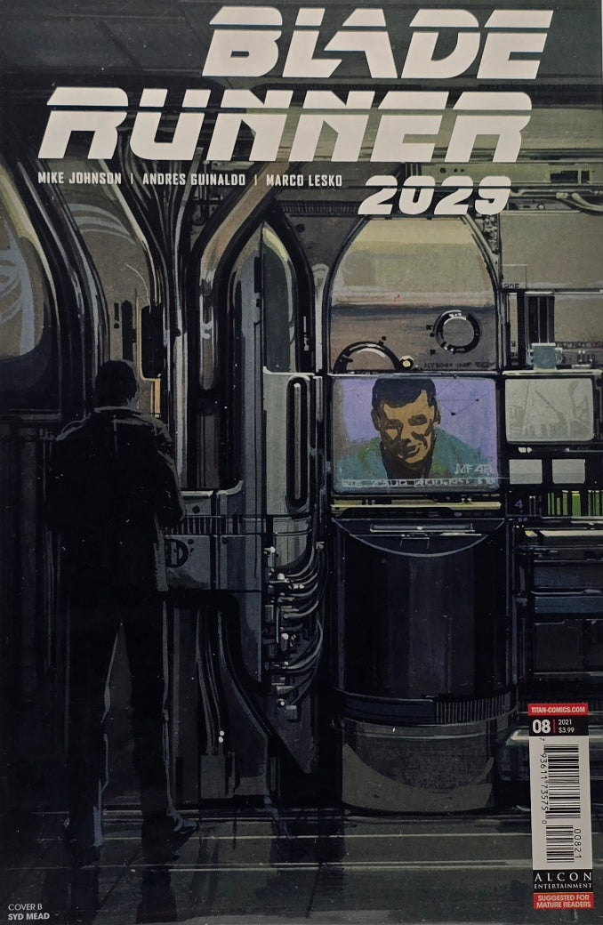 Blade Runner 2029 #8 (Titan Comics) – Cover B Syd Mead