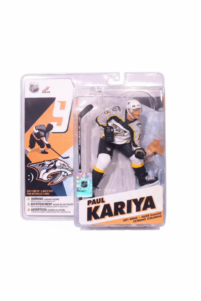 Paul Kariya Nashville Predators McFarlane NHL Action Figure in package