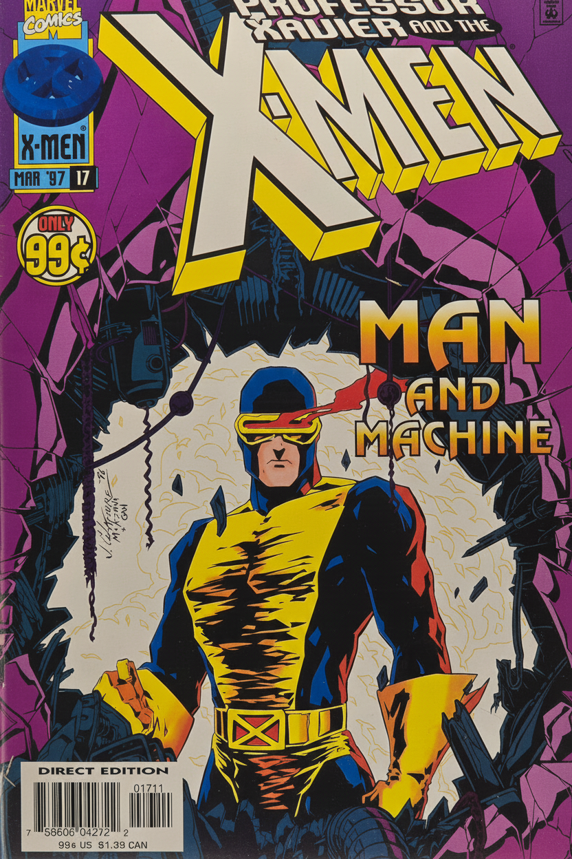 Professor Xavier and the X-Men #17 - Man and Machine (Mar '97)