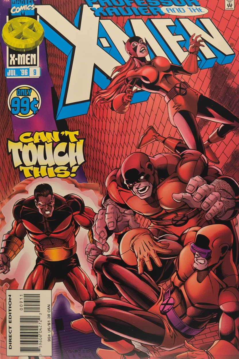 Professor Xavier and the X-Men #9 - Can't Touch This (Jul '96)