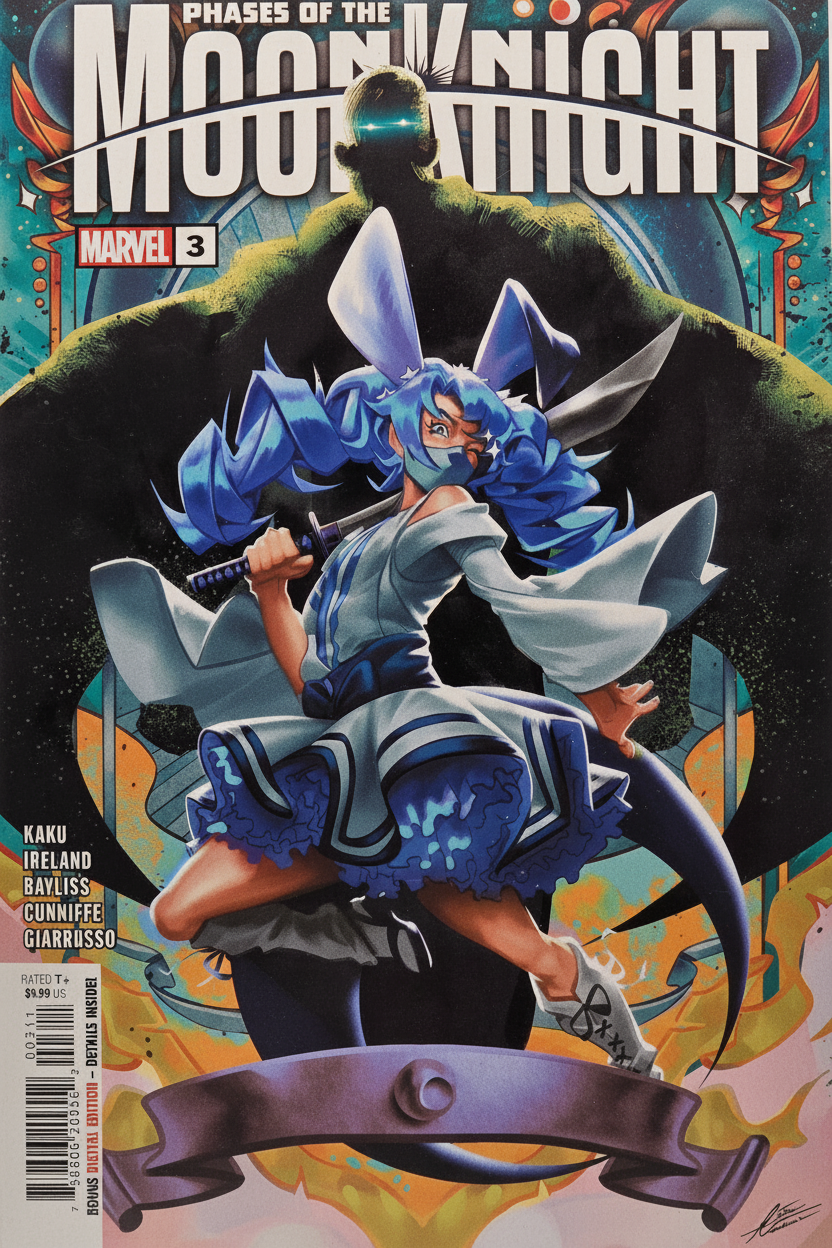 Moon Knight: Phases of the Moon Knight #3 Variant Edition (Anime Style)