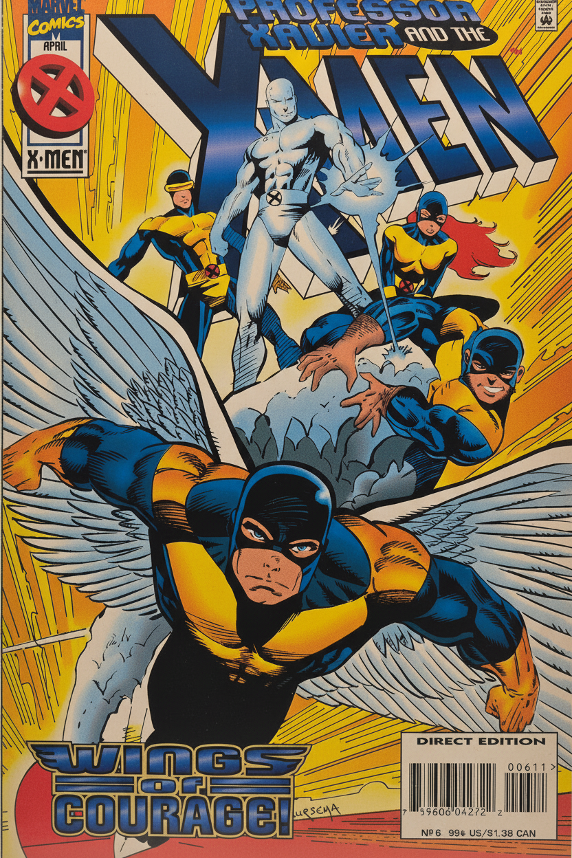 Professor Xavier and the X-Men #6 - Wings of Courage (Apr '96)