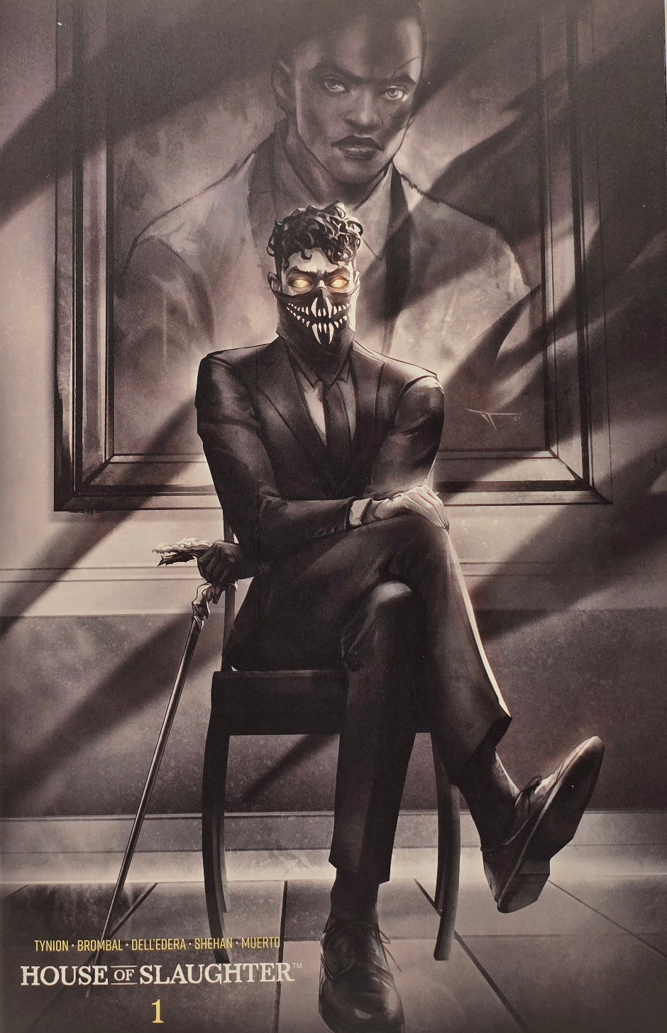 House of Slaughter #1 — Ivan Tao Variant (Black & White) (BOOM! Studios)