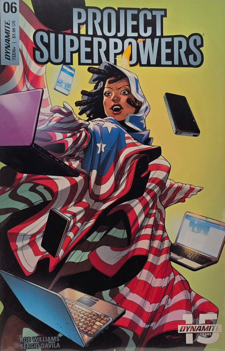 Project Superpowers #6 — Cover D: Masquerade (Rob Williams / Sergio Davila — Dynamite)