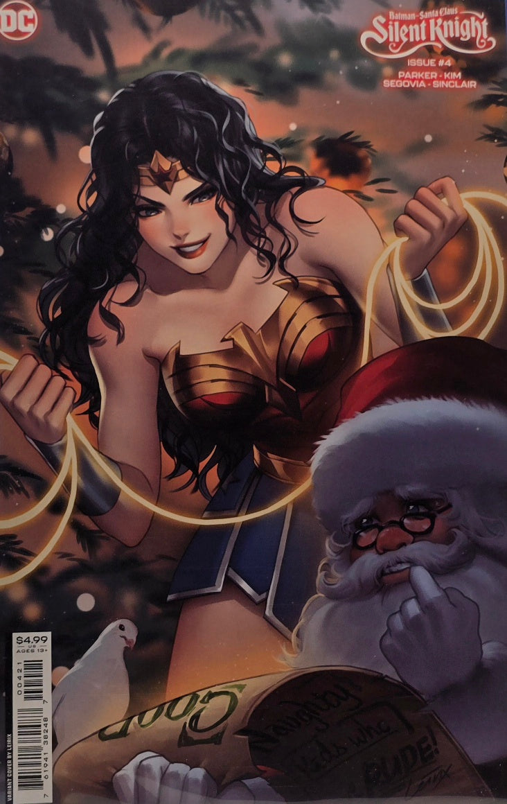 Batman/Santa Claus: Silent Knight #4 (Wonder Woman Variant — Lerix)