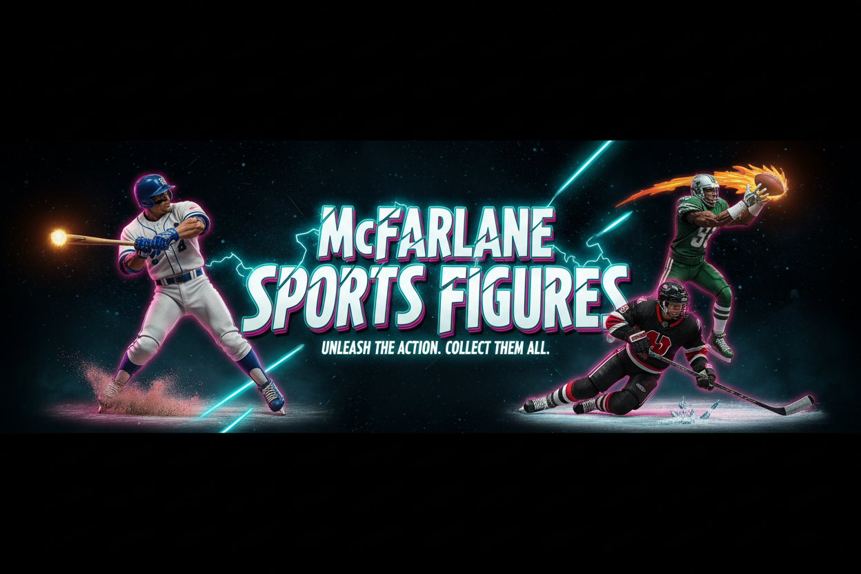 McFarlane Sports Figures Banner