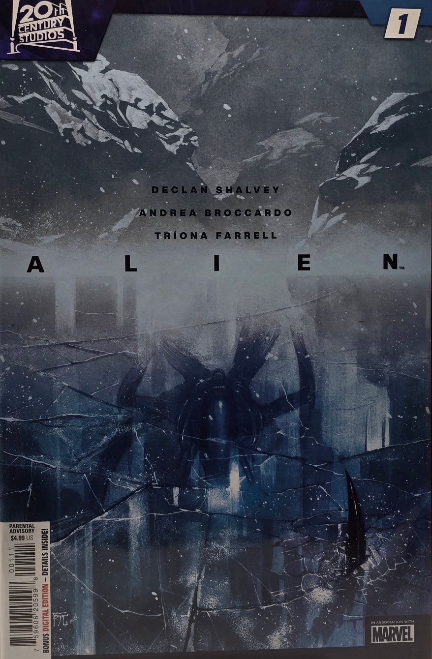 Alien #1 (Marvel Comics) — Shalvey / Broccardo / Farrell