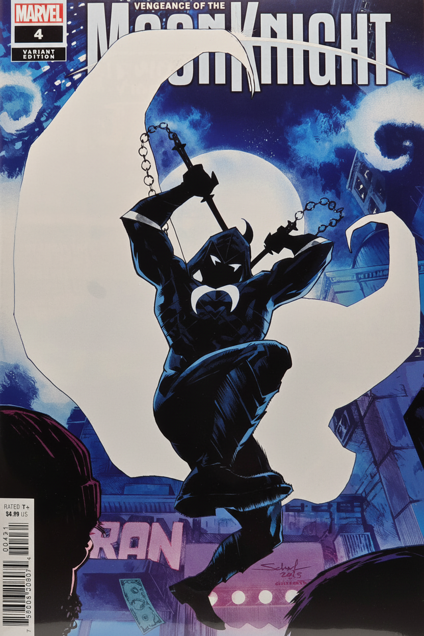 Moon Knight Vengeance #4 Variant - Cleaned 2:3